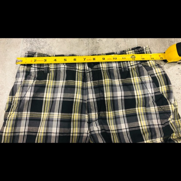 ⚡️Urban Pipline⚡️EUC⚡️Plaid Board Shorts - Skater Shorts- Measurements i… - Picture 12 of 16